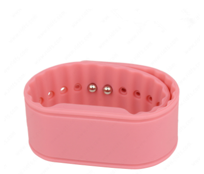 LOGO Printing waterproof silicone Ntag215 NFC wristband
